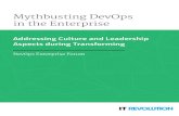 Mythbusting DevOps in thedevopsenterprise.io/media/DOES_forum_addressing... · 24.02.2015  · Addressing culture and leadership aspects during transforming • Top approaches to
