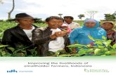 Improving the livelihoods of smallholder farmers, Indonesia · 1 Improving the livelihoods of smallholder farmers, Indonesia Located on the equator with a subtropical climate, regular