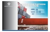 TRANSPORTATION PROSPECTUS and... · Delivers fast, reliable service connecting Asian markets with Central Canada and US Midwest. (Capacity: 850,000 TEUs, growing to 1.3 million TEUS)