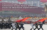 Chronology of Possible Chinese Gray Area and Hybrid ... · Chronology of Chinese Gray Zone Operations 05/18/20 2 Chronology of Possible Chinese Gray Area and Hybrid Warfare Operations