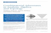 CombinatorialAdventures inAnalysis,Algebra, andTopologypemantle/papers/notices.pdf · CombinatorialAdventures inAnalysis,Algebra, andTopology StephenMelczer,MarniMishna, andRobinPemantle