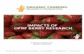 Published October 2017 Author: Joanna Ory › wp-content › uploads › 2019 › 09 › Impact...The Organic Farming Research Foundation (OFRF) is a non-profit organization founded