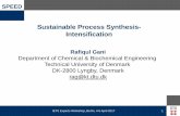 SustainableProcess Synthesis- Intensification › ... › iets-expert-workshop-rgani.pdf · 2018-04-11 · SPEED SustainableProcess Synthesis-Intensification Rafiqul Gani. Department