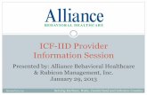 ICF-IID Provider Information Session€¦ · LOC Instructions Instructions for Level of Care Determination This form is to be used for prior approval and utilization review of ICF-IID