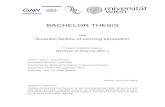 BACHELOR THESIS - Acoustics Research Institute · Bachelor of Science (BSc.) Author: Adrian Josef Fleisch Enrolment Number: 01507822 Field of Study: Bachelor’s Degree Programme