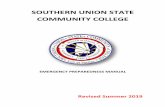 SOUTHERN UNION STATE COMMUNITY COLLEGE...911 and Campus Police. DECLARATION OF A “STATE OF EMERGENCY” During a time of campus emergency, campus police shall place into effect immediately