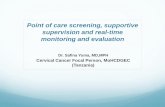 Point of care screening, supportive supervision and real ... · • mhealth is one of the strategic priorities areas in the Ministry of Health eHealth strategy • Objective of mHealth