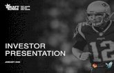 INVESTOR PRESENTATION - Eagle Investment Partnerseagleinvestmentpartners.com/.../DK-Investor-Presentation-13-Jan-20… · This investor presentation (“Investor Presentation”)