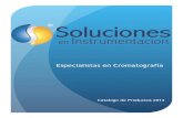 Especialistas en Cromatografía · Chromatography (HPLC, UHPLC, NanoLC, Preparative LC) as listed below. Our solutions can be easily installed on every kind of analyzers by a quick