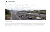Post Opening Project Evaluation - gov.uk › government › ...Post Opening Project Evaluation M1 J10-13 HSR and Junctions: One Year After Study 2 Foreword Highways England’s motorways