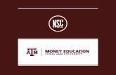 Money Tips for Students - New Student Conference...Money Tips for Students Money Education (ME) Center Scholarships & Financial Aid 979.845.SAVE(7283) money.tamu.edu There are a lot