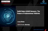 Solid State LiDAR Sensors: The Future of Autonomous Vehicles · Connected Roadways with Cisco. Safety, Efficiency, Mobility, Sustainability . Quanergy Systems on Las Vegas Infrastructure