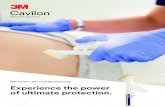 3M Cavilon Advanced Skin Protectant Experience the power ... › mws › media › 1598347O › cavil... · Featuring 3M’s revolutionary polymer‑cyanoacrylate technology, Cavilon