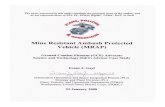Mine Resistant Ambush Protected (MRAP) Vehicle …...Mine Resistant Ambush Protected (MRAP) Vehicle Case Study Table of Contents I. Executive Summary II. Body 1. Introduction a. Purpose