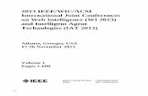 2013 IEEE/WIC/ACM International Joint Conferences on Web ...toc.proceedings.com/20717webtoc.pdf · Atlanta, Georgia, USA 17-20 November 2013 IEEE Catalog Number: ISBN: CFP13WEB-POD