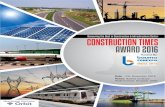 CONSTRUCTION TIMES AWARD 2016 - fs-media.nmm.defs-media.nmm.de/ftp/BCI/files/pdf/Construction-Times-Award.pdf · Construction Times Award 2016… Honoring the best in Construction