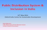 Public Distribution System & Inclusion in India › asiaResearchCentre › _files › KattumuriPDS...Public Distribution System (PDS),India • PDS existed from before independence.