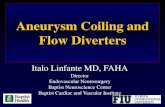 Aneurysm Coiling and Flow Diverters › ppt2016 › ... · Clip vs Coil Perioperative intracerebral hemorrhage and acute ischemic stroke were higher in the clipped population. The