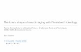 The future shape of neuroimaging with Persistent Homology Courses... · 2017-06-19 · The future shape of neuroimaging with Persistent Homology Taking Connectivity to a Skeptical