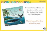By Julia Donaldson. - wrm-13b48.kxcdn.com › wp-content › uploads › ... · “The Snail and the Whale” By Julia Donaldson. All activities could be done without the book! Other