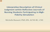 ൩ng students participating in high-fidelity simulation” · Tanner’s CJM is the theoretical model that guided this study. Tanner \⠀㈀ 㘀尩 developed a clinical judgment