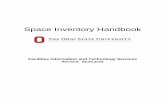 Space Inventory Handbook - Real · 2020-01-03 · Space Inventory Handbook Facilities Information and Technology Services Revised: ... 1. Renovation and construction projects, along