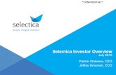 Vision.’Insight.’Control.’ - determine.com › uploads › resource-pdfs › ...1 *CONFIDENTIAL* *CONFIDENTIAL* Vision.’Insight.’Control.’ Selectica Investor Overview July