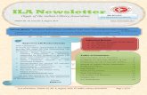 ILA Newsletter · 2016-08-31 · Invitation for One Day Seminar of ILA «« « 3 Preparation of List of Journals $3,6 «««« 4 ... (Portal) of ILA is now coming into its final shape.