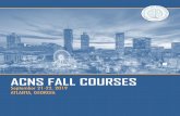 ACNS FALL COURSES5:45pm Neurostimulation Codes for VNS and RNS Jonathan C. Edwards, MD, MBA, FACNS 6:15pm 2020 New CPT Codes for Video-EEG and EEG Monitoring Marc R. Nuwer, MD, PhD,