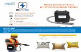 Mobile Battery Powered - West Coast Supplies AIR Brochure.pdf · The Insta-Air is a battery powered inflator that allows users to inflate Shippers Products dunnage airbags without