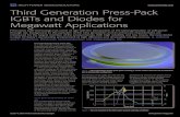 14 HIGH-POWER SEMICONDUCTORS Third Generation Press-Pack IGBTs … · 2010-09-22 · Third Generation Press-Pack IGBTs and Diodes for Megawatt Applications 14 HIGH-POWER SEMICONDUCTORS