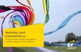 Mobility and transactions - EY€¦ · Mobility and transactions A look at the critical role global mobility plays in transactions . Page 2 Disclaimer EY refers to the global organization,