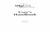 snolab users handbooksnolab2008.snolab.ca/snolab_users_handbook_rev02.pdf · SNOLAB User’s Handbook Rev 2 vii Abstract The purpose of this Handbook is to communicate information