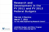 Patrick J Clemins March 7, 2011 - American Society for ...FY 11 House CR: $547m, -7.0% 750 $, NIST Labs Total Budget (STRS) FY 12 Request: $679m, +31.8% FY 11 House CR: $470m, -8.8%