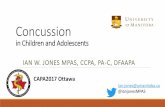 in Children and Adolescents - CAPA - ACAM...53.4% of head injuries in children 10 to 14 years of age and 42.9% of head injuries in adolescents 15 to 19 years of age were sport-related.