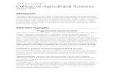Academic Report for 2006-2007 College of Agricultural Sciences€¦ · Academic Report for 2006-2007 College of Agricultural Sciences Oregon State University August 2007 Introduction