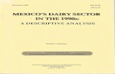 A DESCRIPTIVE ANALYSIS - Dairy Markets & Policy › PubPod › Reference › Library › Nicholson.11… · desirous of food self-sufficiency as Mexico (Adelman and Taylor, 1990).