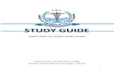 STUDY GUIDE - Postgraduate Medical Institute, Lahorepgmipunjab.edu.pk/system/files/Study Guide Ophthalmology.pdfIntroduction to study guide 3 Objectives of the curriculum 4 Curriculum
