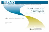 Food Security Policies in Maritime Southeast Asia€¦ · food access consideration in the government’s existing food security policy would greatly improve the state of food security