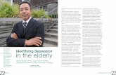 Identifying depression in the elderly - Wayne State …...Identifying depression in the elderly Hector Gonzalez, Ph.D., leads study to reshape depression treatment for millions of