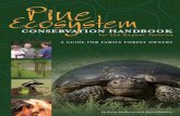Ecosystem Pine - United States Fish and Wildlife Service · Pine Ecosystem Conservation Handbook for the Gopher Tortoise 99 Spread the word Gifford Pinchot, an early U.S. forest conservationist