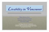Livability in Vancouver - Vancouver School of Economics at ... · Vancouver, Canada "Livability in Vancouver" Conference ... Payday Loan Options Focus Cash Loans Mr Payday Money Tree