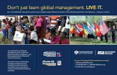 Don’t just learn global management. LIVE IT. · 4 semesters Current ASU student in good junior year standing, (2 semesters during UG program) 49 Fall, Spring 3.0 GPA, GMAT/GRE waived