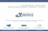 DUNDEE SOCIAL ENTERPRISE DIRECTORY - Amazon S3€¦ · DUNDEE SOCIAL ENTERPRISE DIRECTORY ... aims to give all profits to Capstone Projects a Dundee based charity working in Uganda.