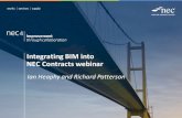 Integrating BIM into NEC Contracts webinar...What is Information Modelling Integrating BIM into NEC Contracts webinar © 2018 NEC •Information Modelling / Building Information Modelling