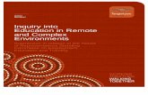 Inquiry into Education in Remote and Complex Environments · 2020-06-22 · Education and Training. Tangentyere Council Aboriginal Corporation, Submission to the Review into Education
