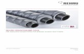 REHAU RAUvitHERm COOL · manifold and the building. The RAUVITHERM Cool carrier pipe is SDR 11 PE 100 pipe, made to BS EN 12201, which can be used with SDR 11 electrofusion couplers.
