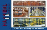 Dynamic Storage Solutions · rolls, lumber, pipe, tubing and other similar products. Hannibal cantilever racks are available in a heavy-duty structural or medium duty roll-formed