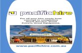 Online Catalogue 2012 - Pacific Hire...This helps you work around obstacles or other restrictions in your path. Pacific Hire has a wide range of Knuckle Booms with platform heights