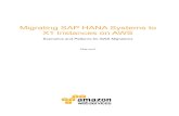 Migrating SAP HANA Systems to X1 Instances on AWS › media › guide › migrating_sap... · Amazon Web Services – Migrating SAP HANA Systems to X1 on AWS May 2016 Page 5 of 21
